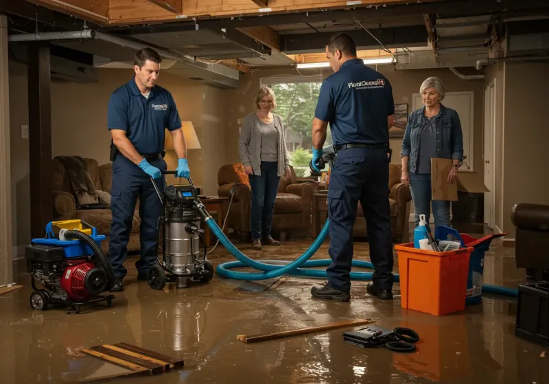 Basement Water Extraction and Removal Techniques process in Rice, MN